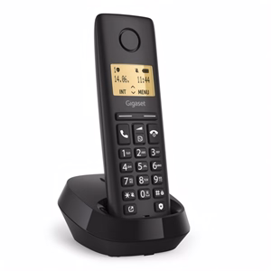 Telefon GIGASET Pure 100 asztali vezeték nélküli fekete