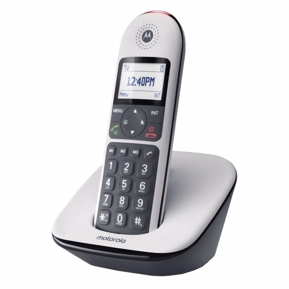 Telefon MOTOROLA CD5001 asztali vezeték nélküli fehér