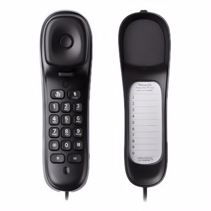 Telefon MOTOROLA CT50 asztali falra szerelhető fekete