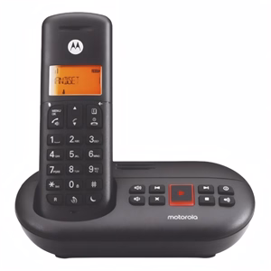 Telefon MOTOROLA E211 asztali vezeték nélküli fekete