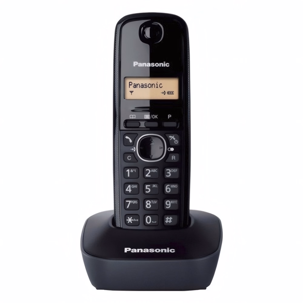 Telefon PANASONIC KX-TG1611HGH asztali vezeték nélküli szürke