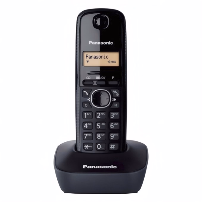 Telefon PANASONIC KX-TG1611HGH asztali vezeték nélküli szürke