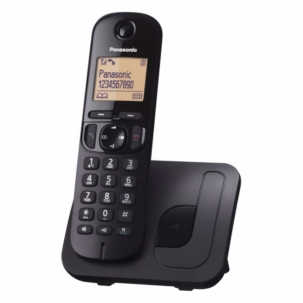 Telefon PANASONIC KX-TGC210PDB asztali vezeték nélküli fekete