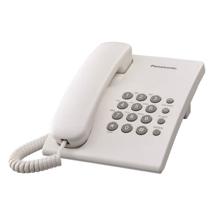 Telefon PANASONIC KX-TS500HGW asztali fehér