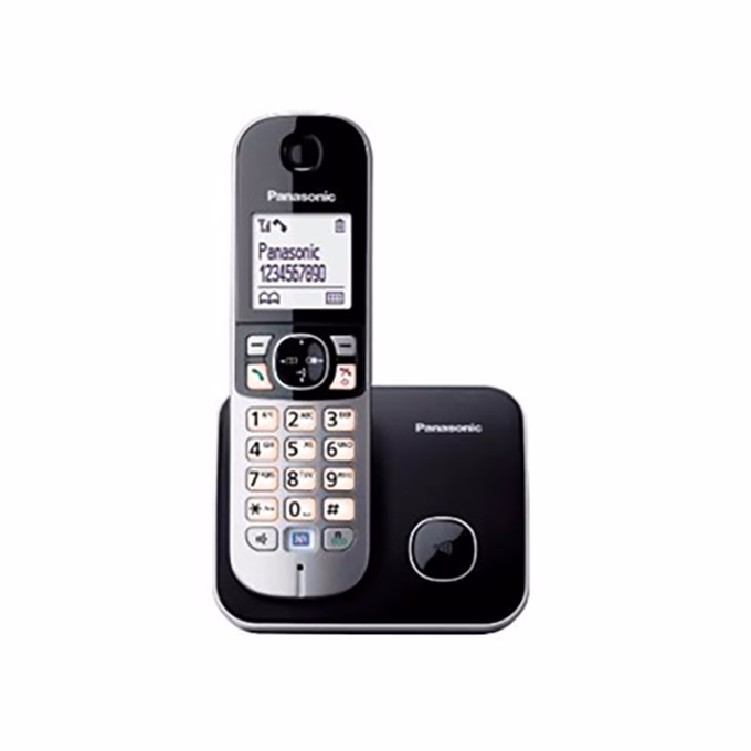 Telefon dect PANASONIC KXTG6811 vezeték nélküli ezüst