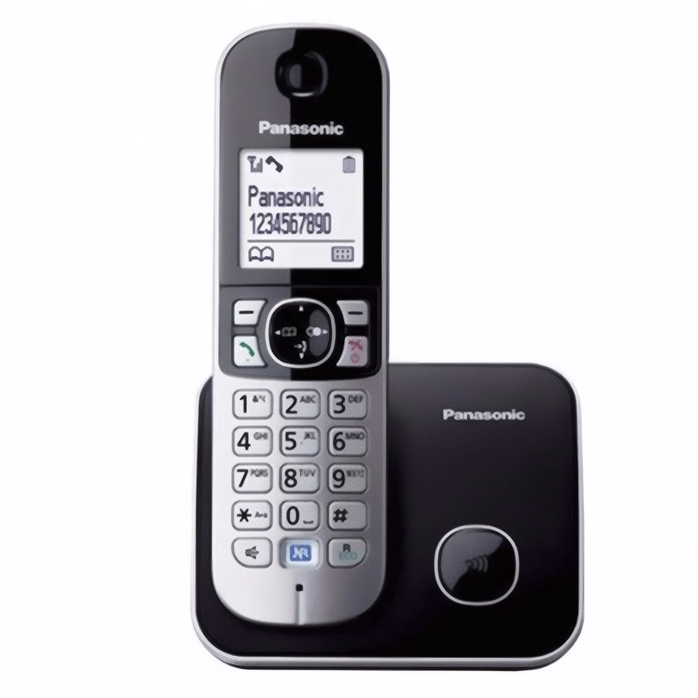 Telefon dect PANASONIC KXTG6811 vezeték nélküli ezüst