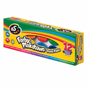 Tempera ASTRA tégelyes 20 ml 12 szín/készlet