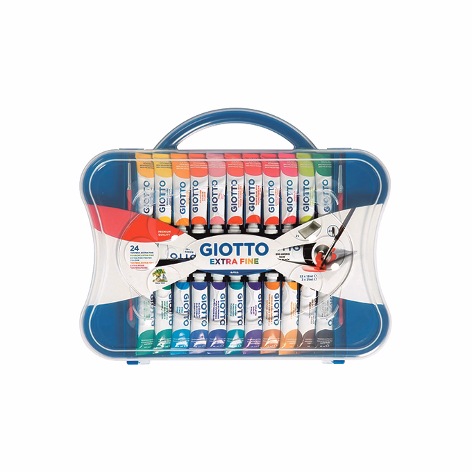 Tempera GIOTTO 12ml 22+2 darabos
