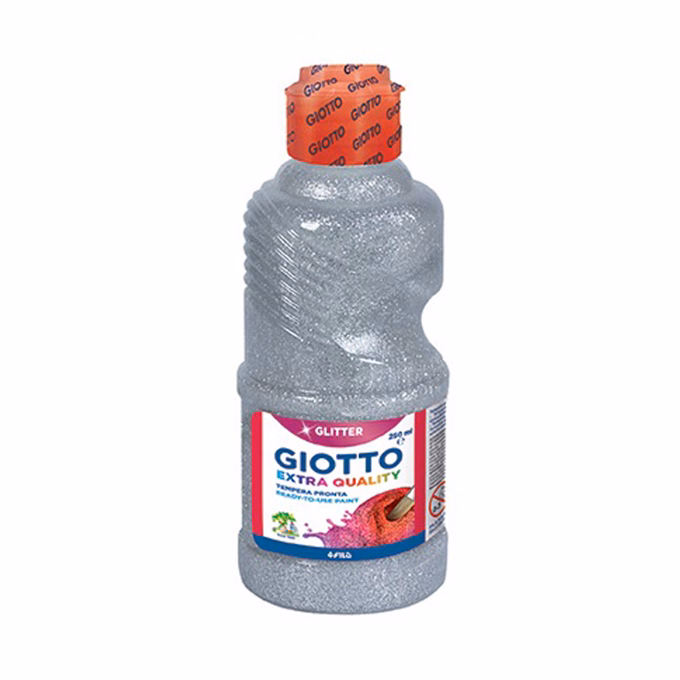 Tempera GIOTTO 250ml ezüst