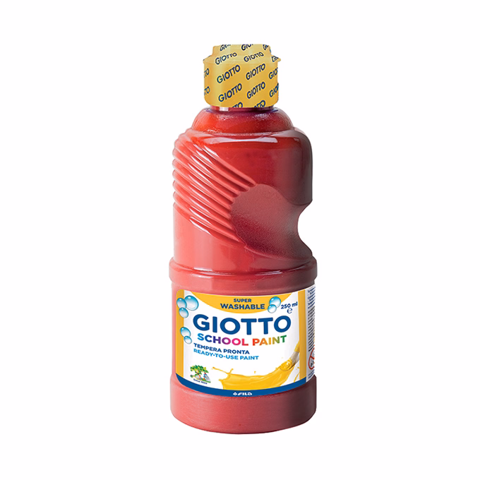 Tempera GIOTTO 250ml piros