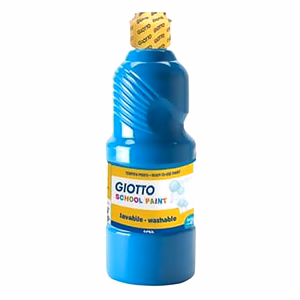 Tempera GIOTTO 500 ml cián (cyan)