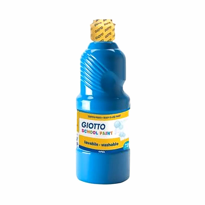 Tempera GIOTTO 500 ml cián (cyan)