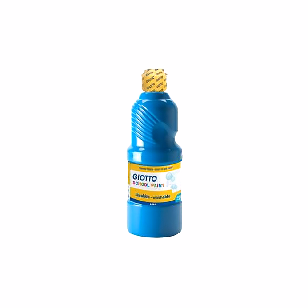 Tempera GIOTTO 500 ml cián (cyan)
