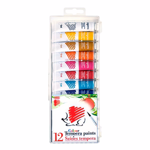 Tempera ICO Süni 12 darabos 12 ml