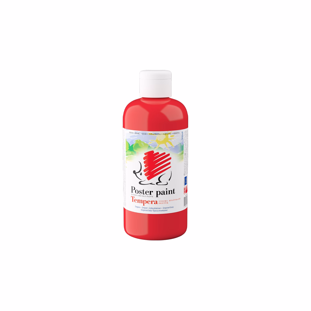 Tempera ICO Süni 500 ml piros