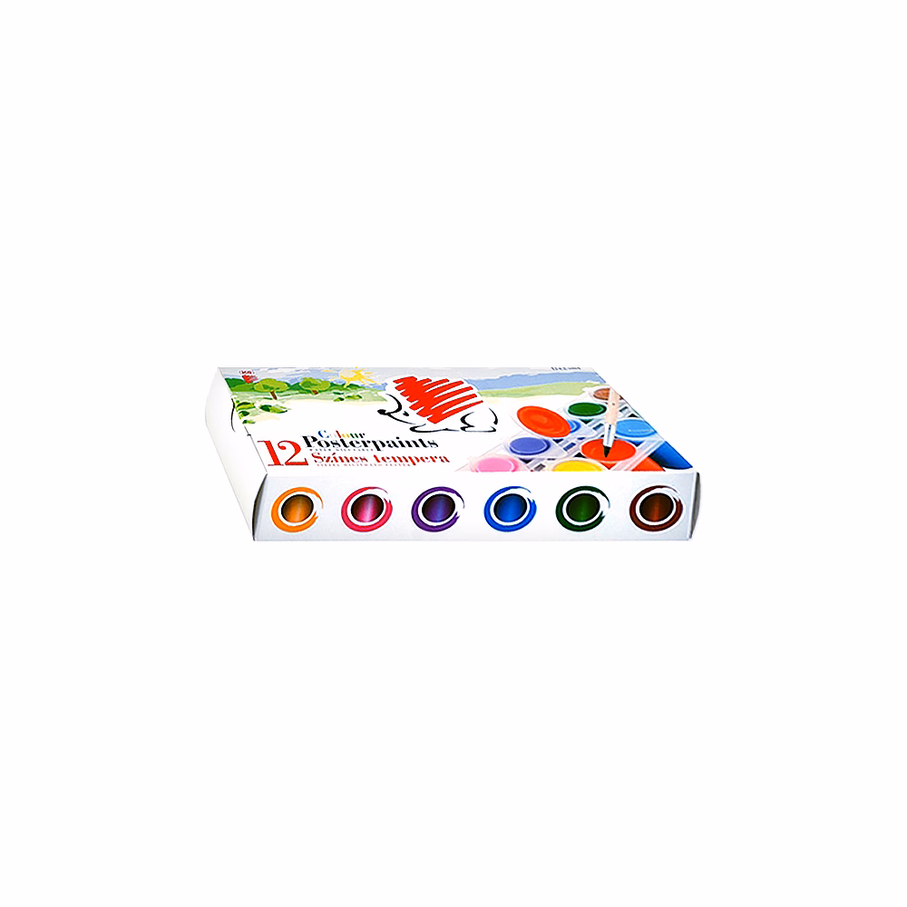 Tempera ICO Süni tégelyes 12 darabos 25 ml