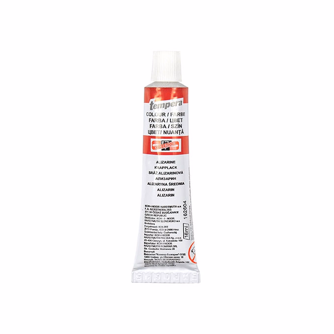 Tempera KOH-I-NOOR 162604 16ml alizarin közép