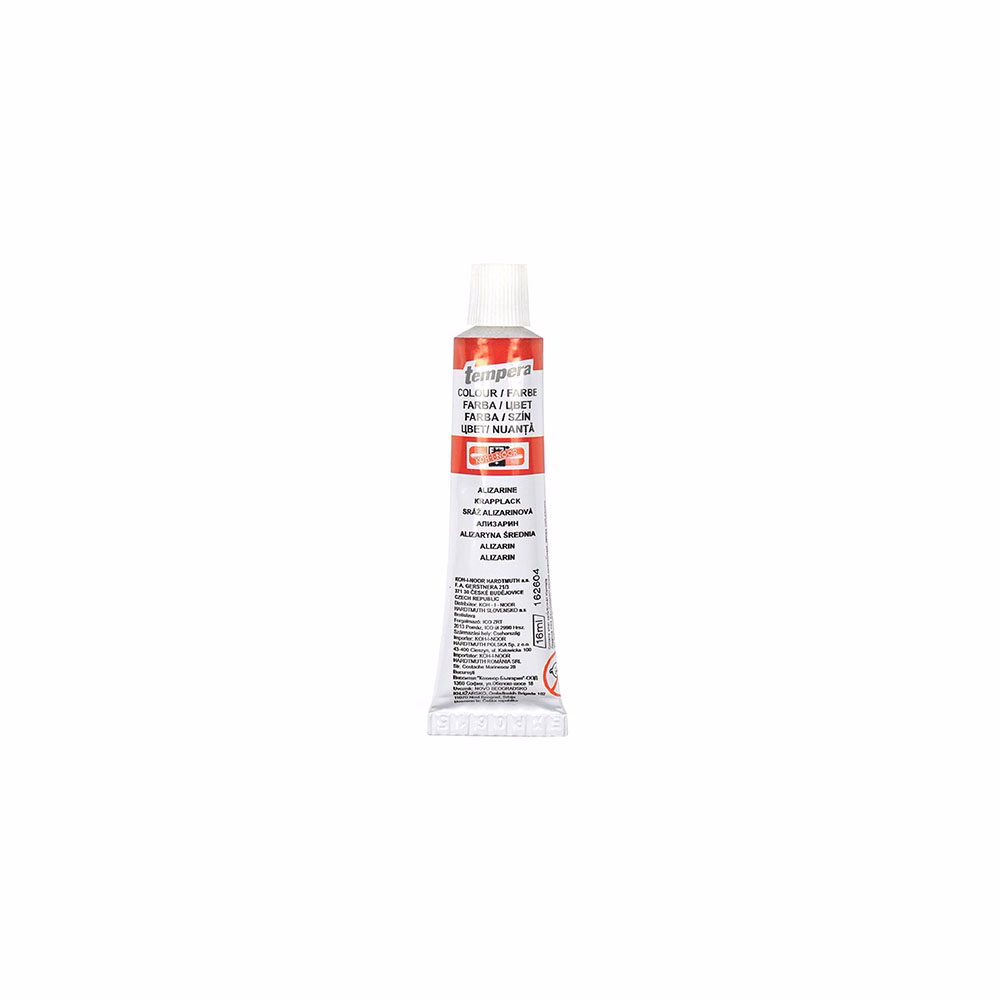 Tempera KOH-I-NOOR 162604 16ml alizarin közép