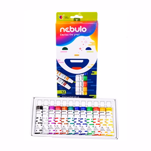 Tempera NEBULO 12 ml 12 darabos