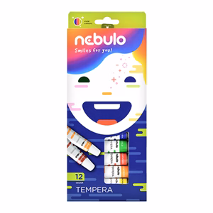 Tempera NEBULO 12 ml 12 darabos