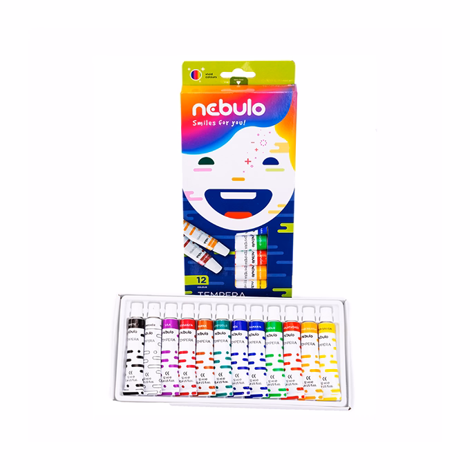 Tempera NEBULO 12 ml 12 darabos