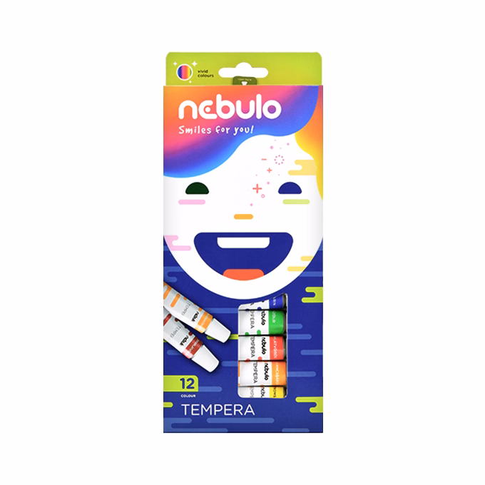 Tempera NEBULO 12 ml 12 darabos