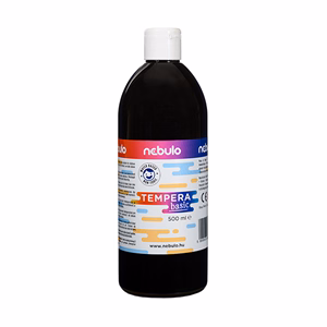 Tempera NEBULO 500 ml fekete Tempera NEBULO 500 ml fekete