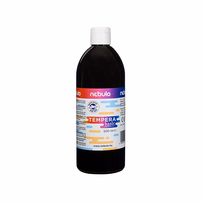 Tempera NEBULO 500 ml fekete Tempera NEBULO 500 ml fekete