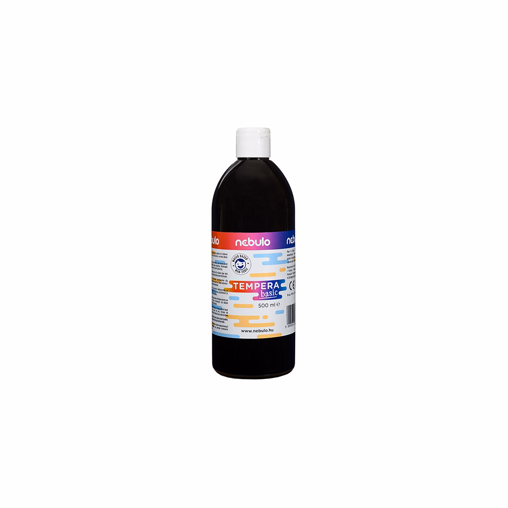 Tempera NEBULO 500 ml fekete Tempera NEBULO 500 ml fekete