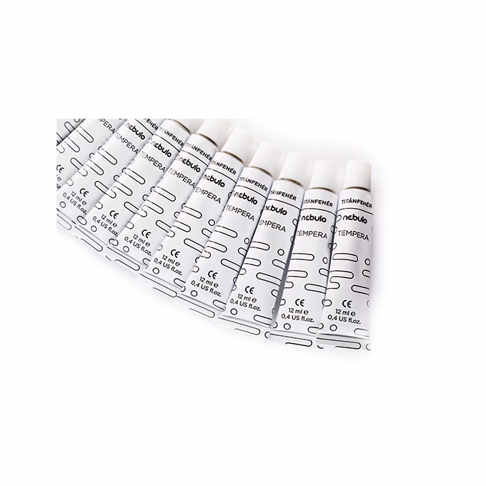 Tempera NEBULO fehér 12 ml 12 darabos