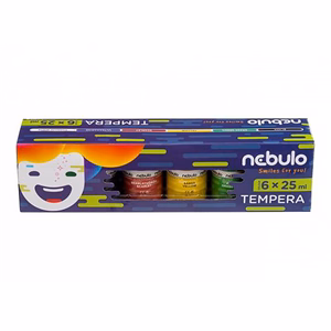Tempera NEBULO tégelyes 6 darabos 25 ml