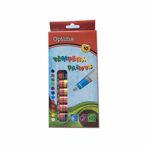 Tempera OPTIMA 12 ml 10  darabos