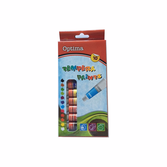 Tempera OPTIMA 12 ml 10  darabos