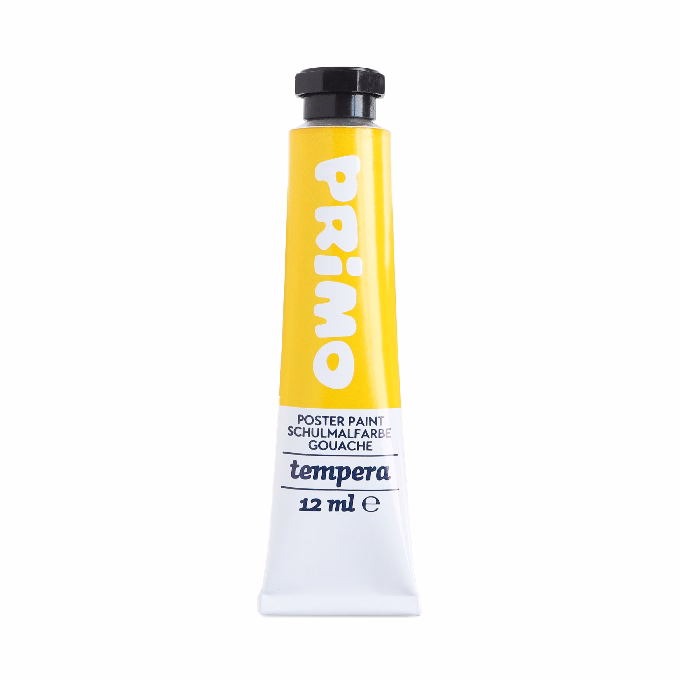 Tempera PRIMO 12 ml 12 szín/készlet