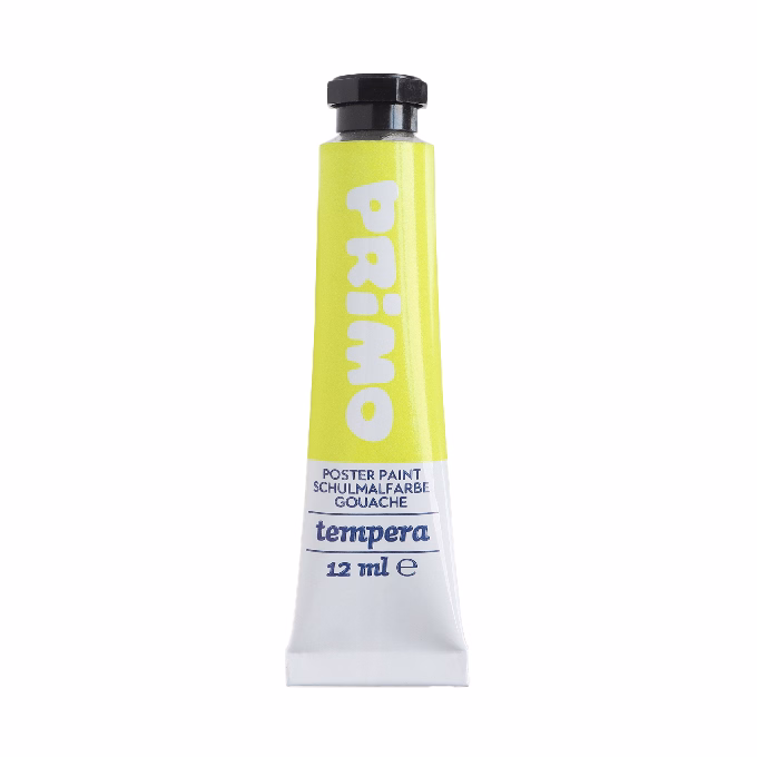 Tempera PRIMO 12 ml 4 neon + 8 metál 12 szín/készlet
