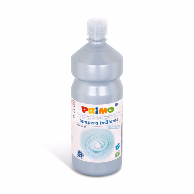 Tempera PRIMO 1 liter ezüst