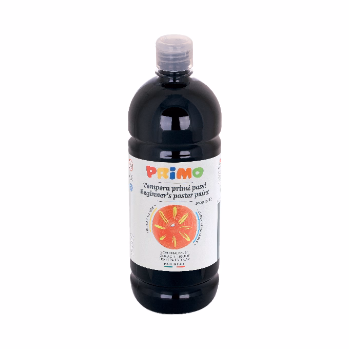 Tempera PRIMO 1 liter fekete