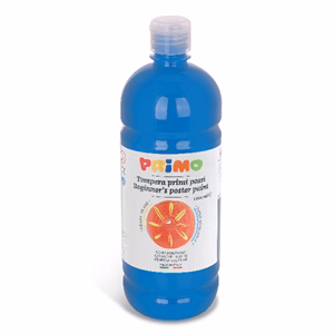 Tempera PRIMO 1 liter kék