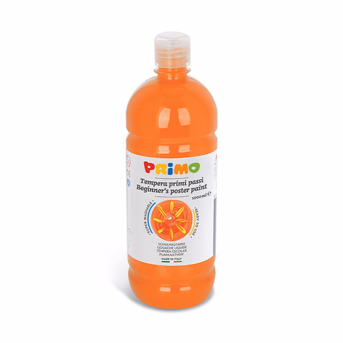 Tempera PRIMO 1 liter narancssárga