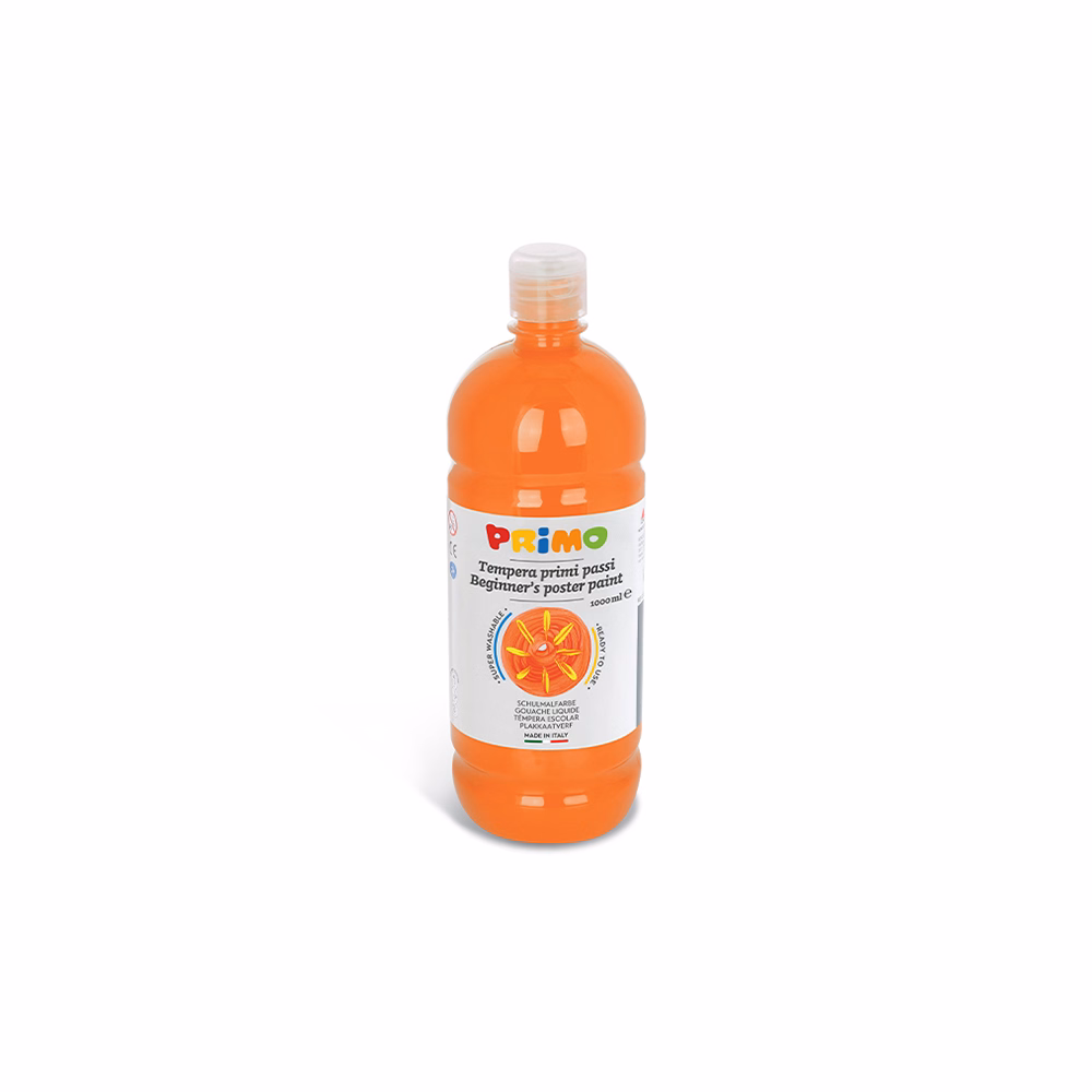 Tempera PRIMO 1 liter narancssárga