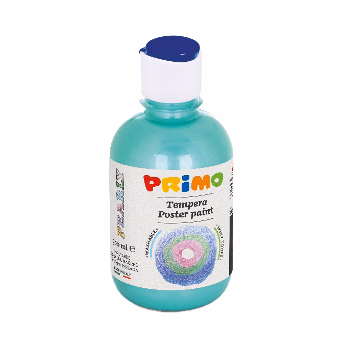 Tempera PRIMO 300 ml csillámos zöld