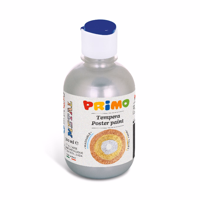 Tempera PRIMO 300 ml ezüst