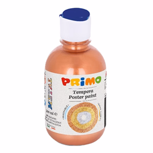 Tempera PRIMO 300 ml metál barna
