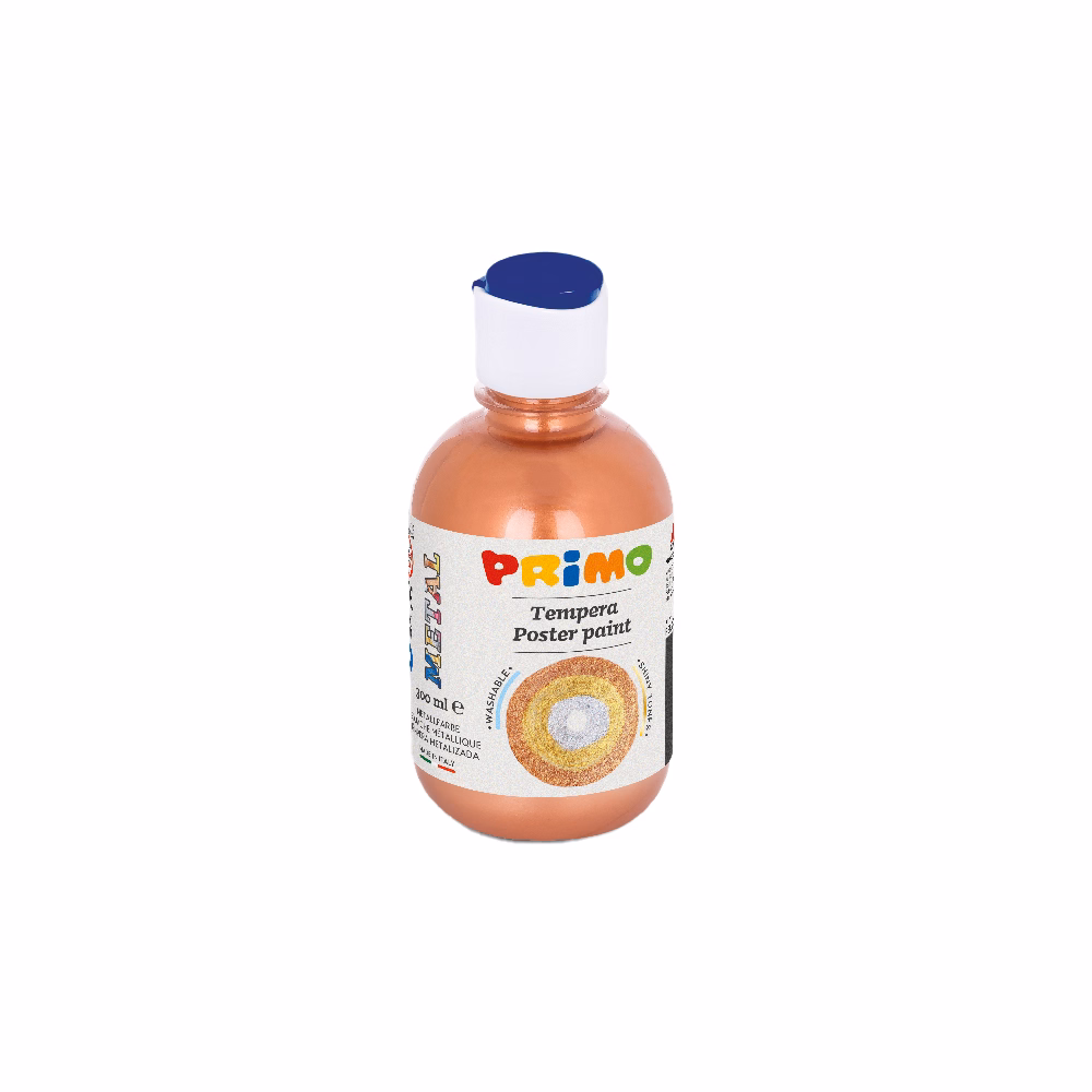 Tempera PRIMO 300 ml metál barna
