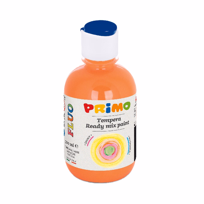 Tempera PRIMO 300 ml neon narancssárga