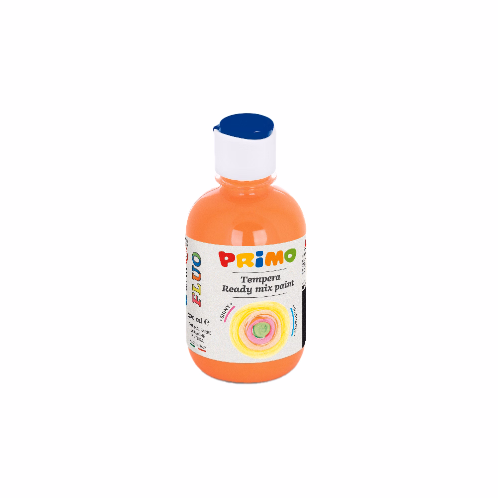 Tempera PRIMO 300 ml neon narancssárga