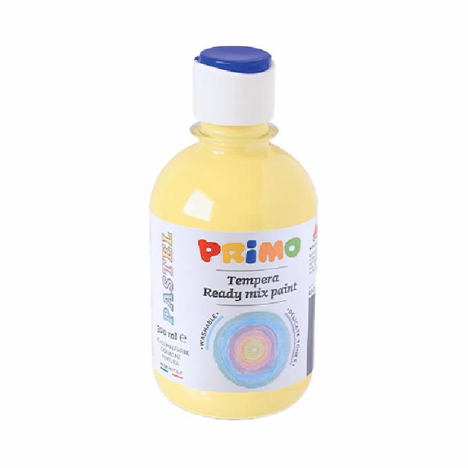 Tempera PRIMO 300 ml pasztell sárga