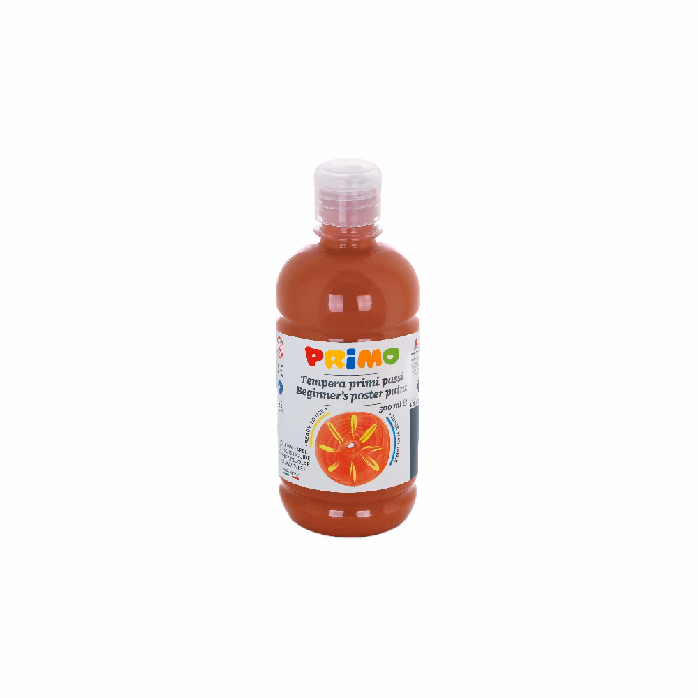Tempera PRIMO 500 ml barna