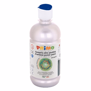Tempera PRIMO 500 ml ezüst