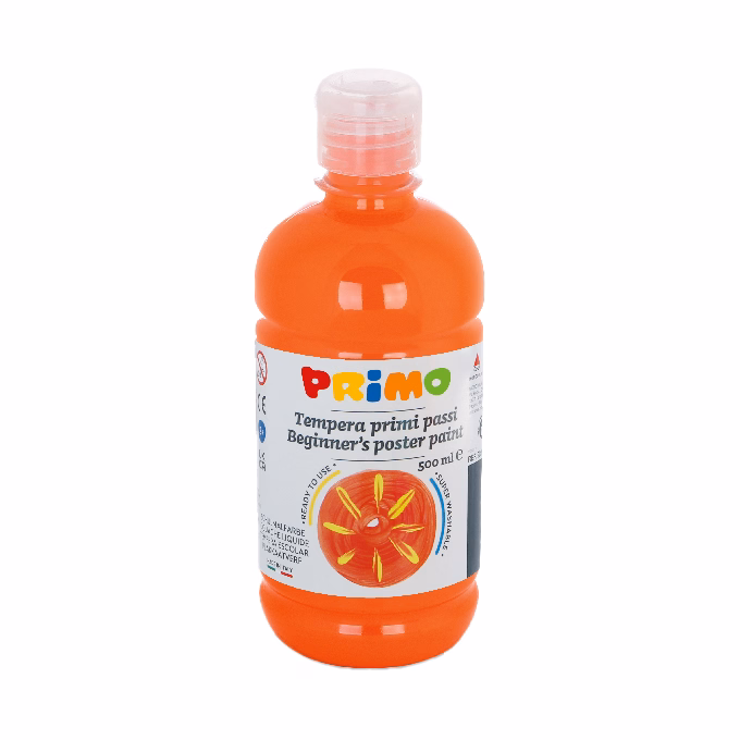 Tempera PRIMO 500 ml narancssárga Tempera PRIMO 500 ml narancssárga